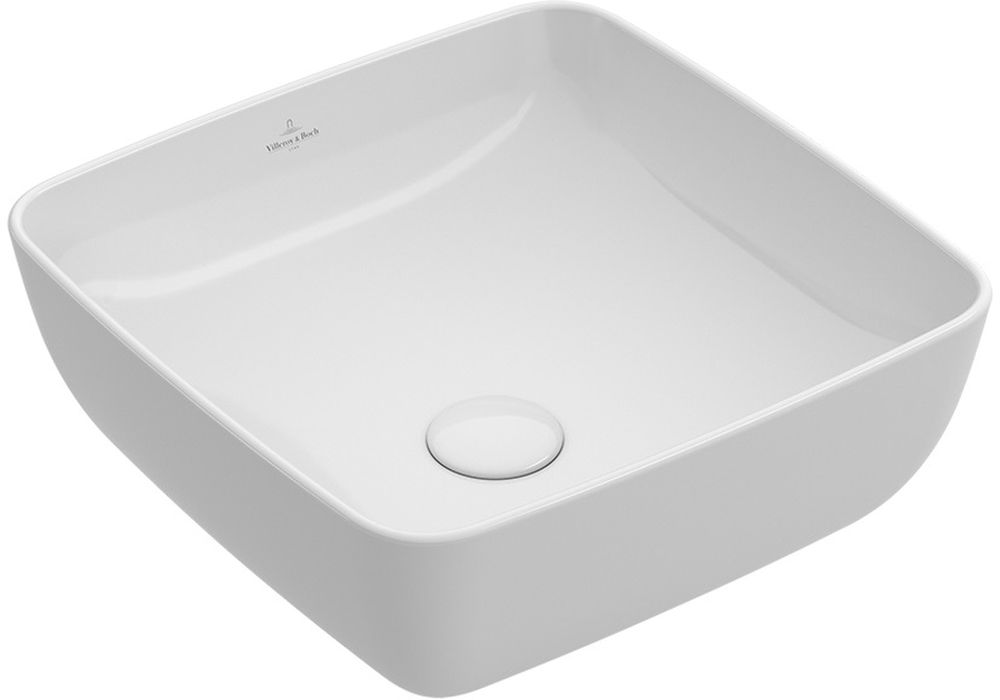 Villeroy & Boch Artis lavabo 41x41 cm carrée à poser blanc mat 417841RW