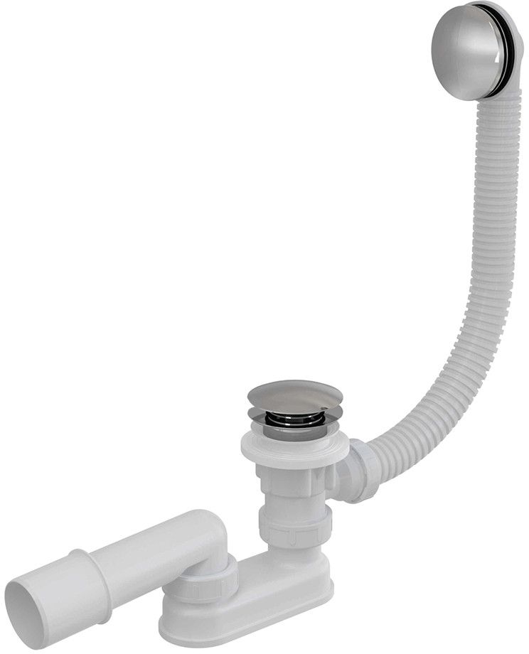 Besco siphon de baignoire chrome SMA-KKP