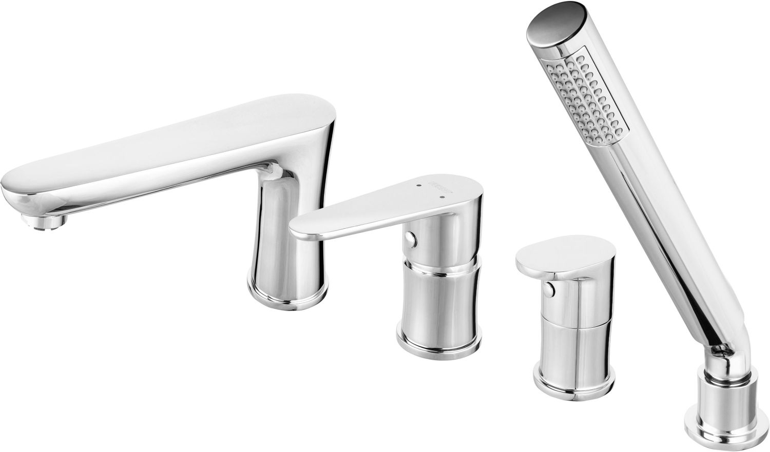 Ferro Algeo mitigeur bain-douche pour baignoire chrome BAG11A