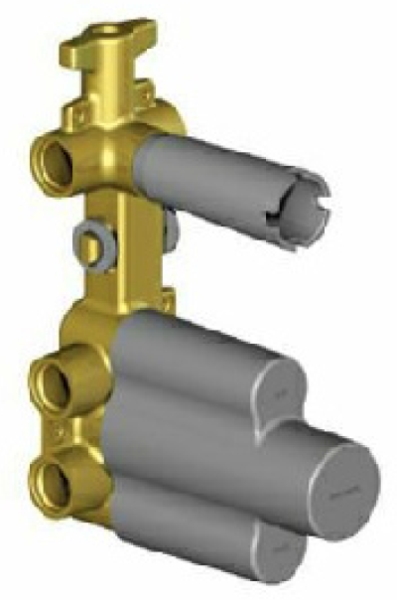 Zucchetti élément encastré de mitigeur R97820