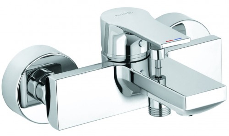 Kludi Zenta SL mitigeur bain-douche murale chrome 486700565