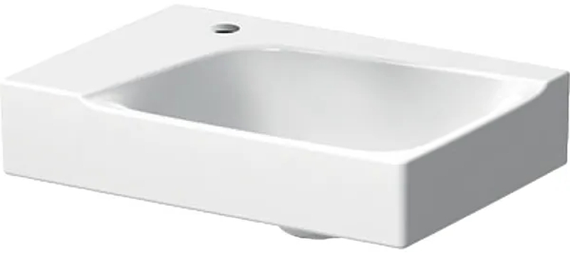 Geberit Xeno2 lavabo 40x28 cm rectangulaire classique-de meuble blanc 500.528.01.1