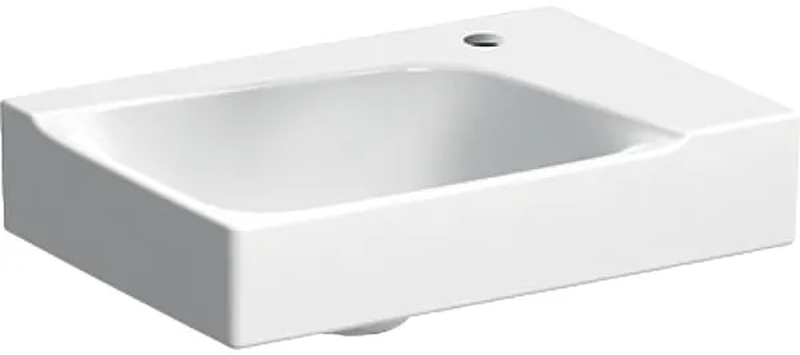 Geberit Xeno2 lavabo 40x28 cm rectangulaire classique-de meuble blanc 500.529.01.1