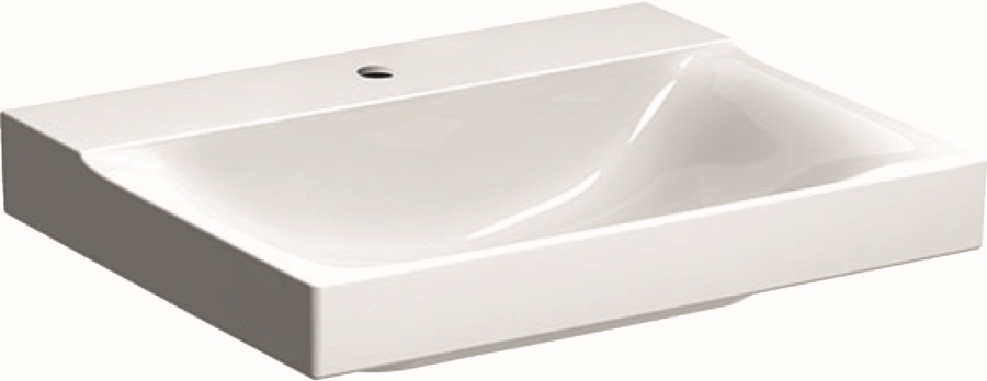 Geberit Xeno2 lavabo 60x48 cm rectangulaire classique blanc 500.530.01.1