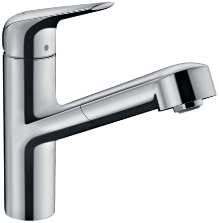 Hansgrohe Focus M42 mitigeur de cuisine sur pied chrome 71814000
