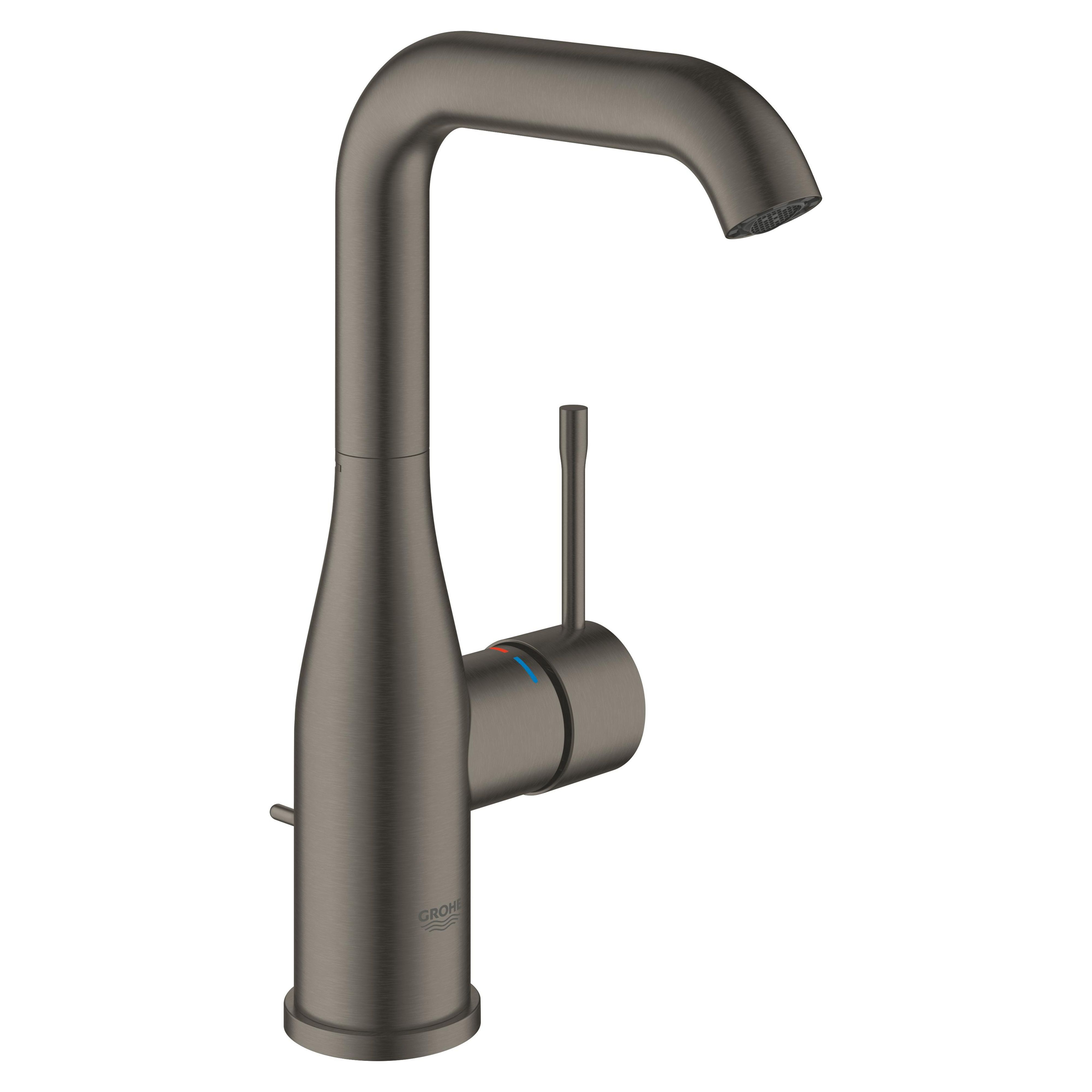 Grohe Essence mitigeur de lavabo sur pied Brushed Hard Graphite 32628AL1