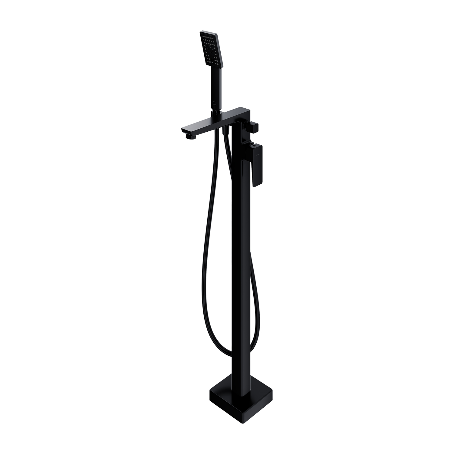 Omnires Parma mitigeur bain-douche autoportante noir PM7433BL