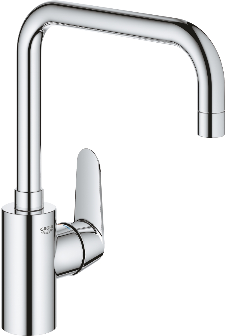 Grohe Eurodisc Cosmopolitan mitigeur de cuisine sur pied StarLight Chrome 32259003