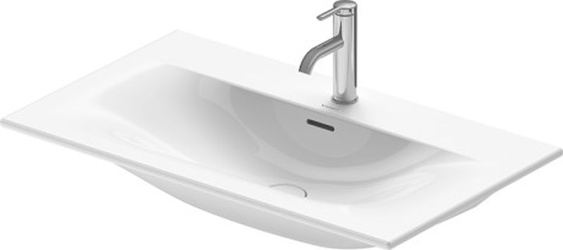 Duravit Viu lavabo 83x49 cm rectangulaire de meuble blanc 2344830000