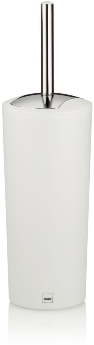 Kela Marta brosse wc posé blanc-acier 22275