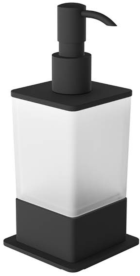 Excellent Riko distributeur de savon 350 ml noir DOEX.1616BL