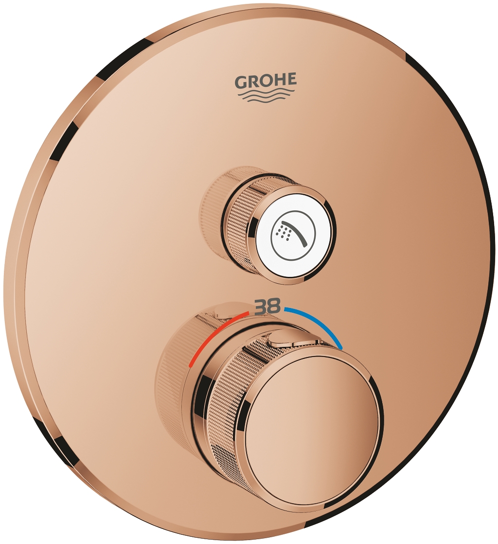 Grohe Grohtherm SmartControl mitigeur de douche encastrée oui Warm Sunset 29118DA0
