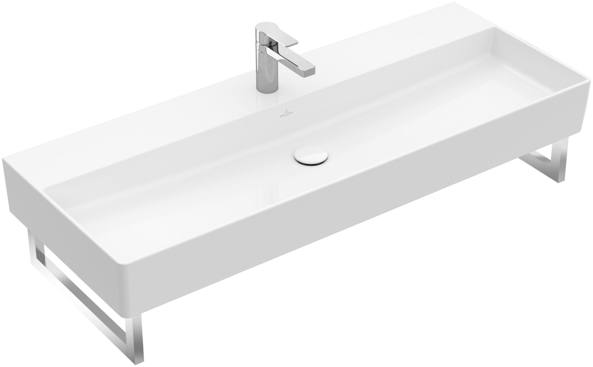 Villeroy & Boch Memento 2.0 lavabo 120x47 cm rectangulaire classique blanc brillant 4A22C201