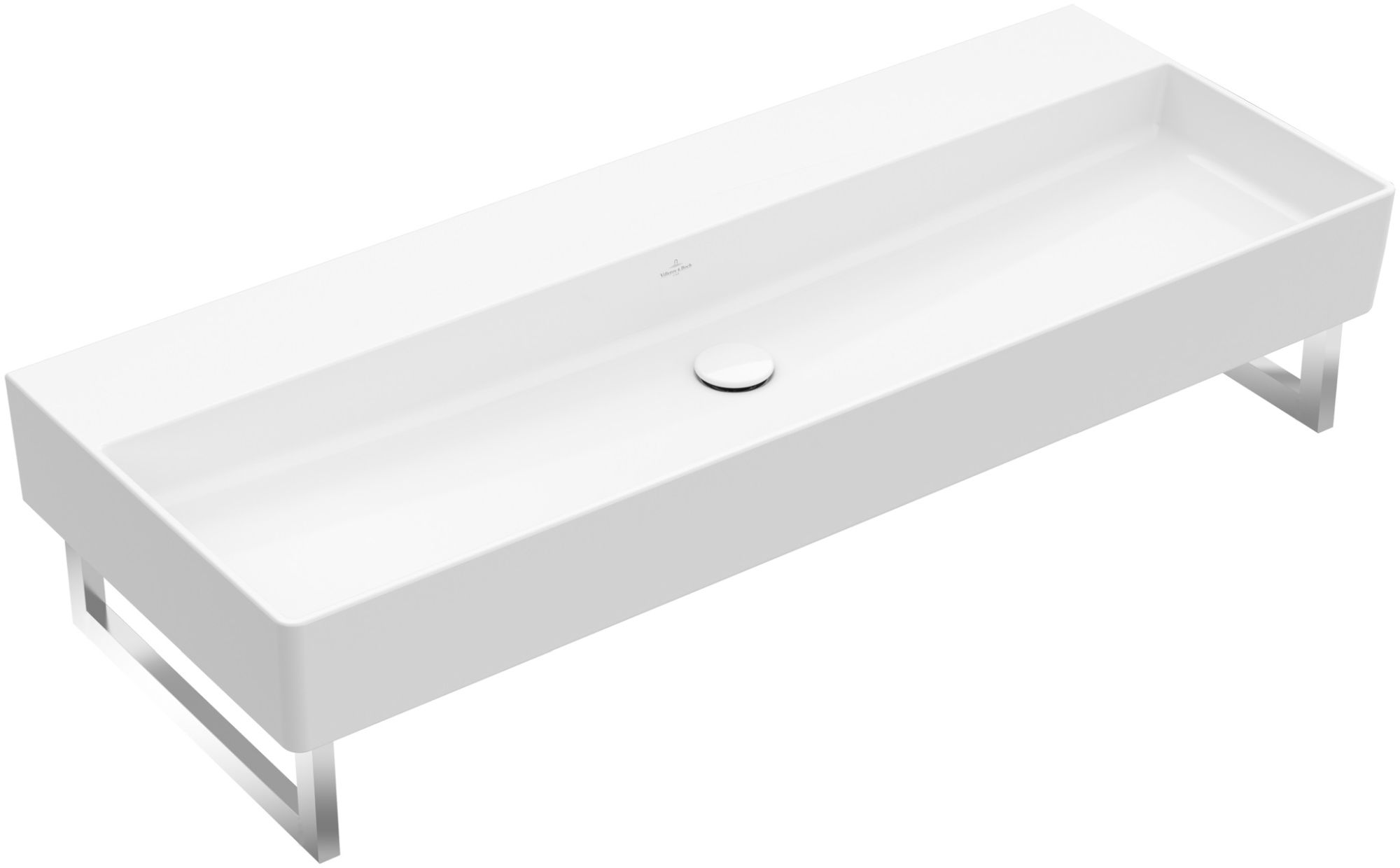 Villeroy & Boch Memento 2.0 lavabo 120x47 cm rectangulaire classique blanc brillant 4A22C301