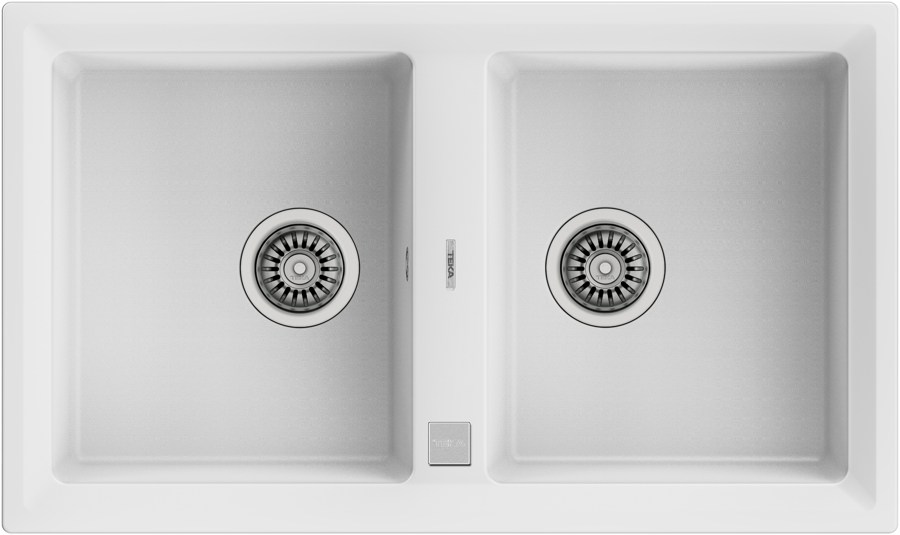 Teka Stone évier tegranit 86x51 cm blanc 115260012