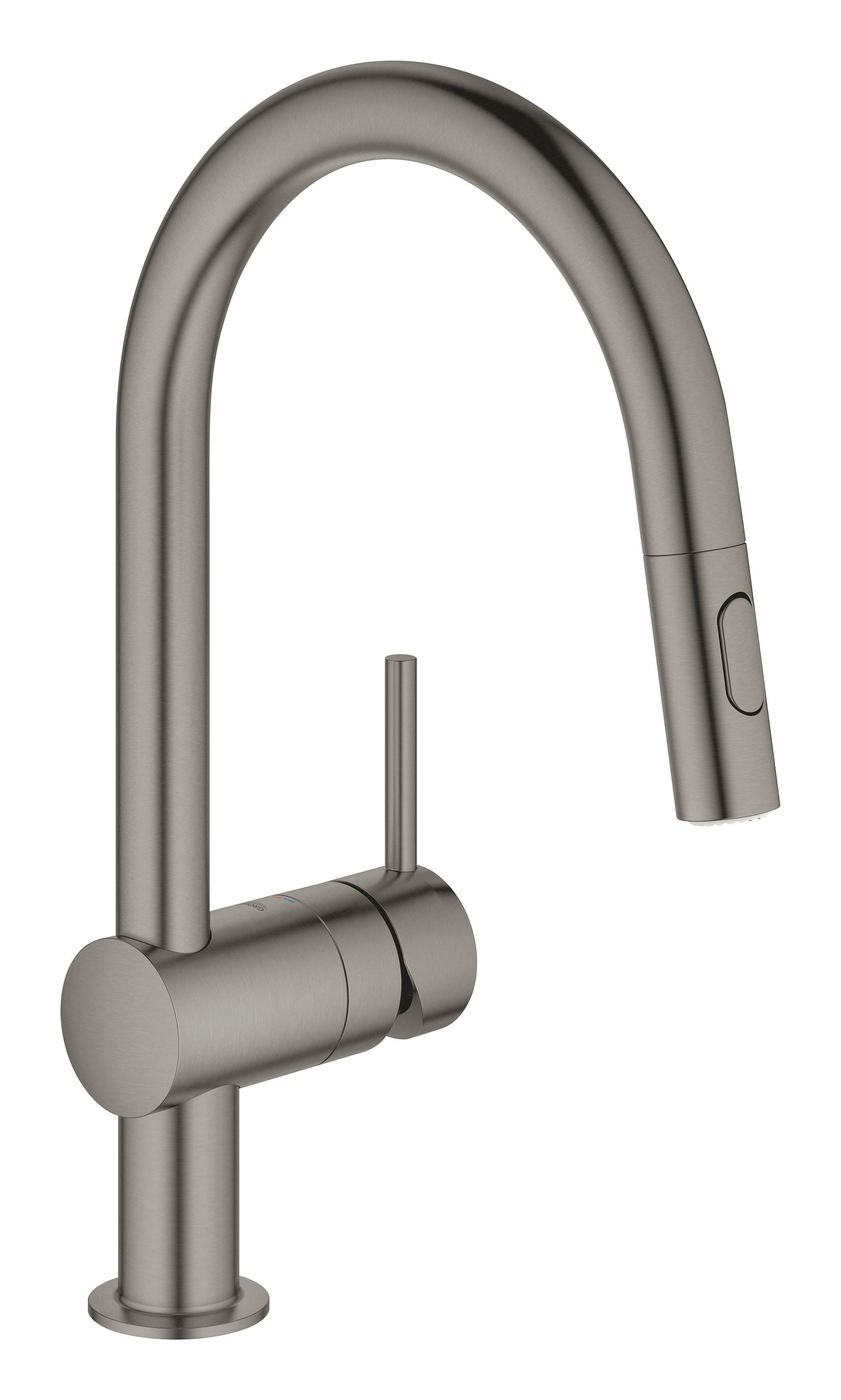 Grohe Minta mitigeur de cuisine sur pied Brushed Hard Graphite 32321AL2