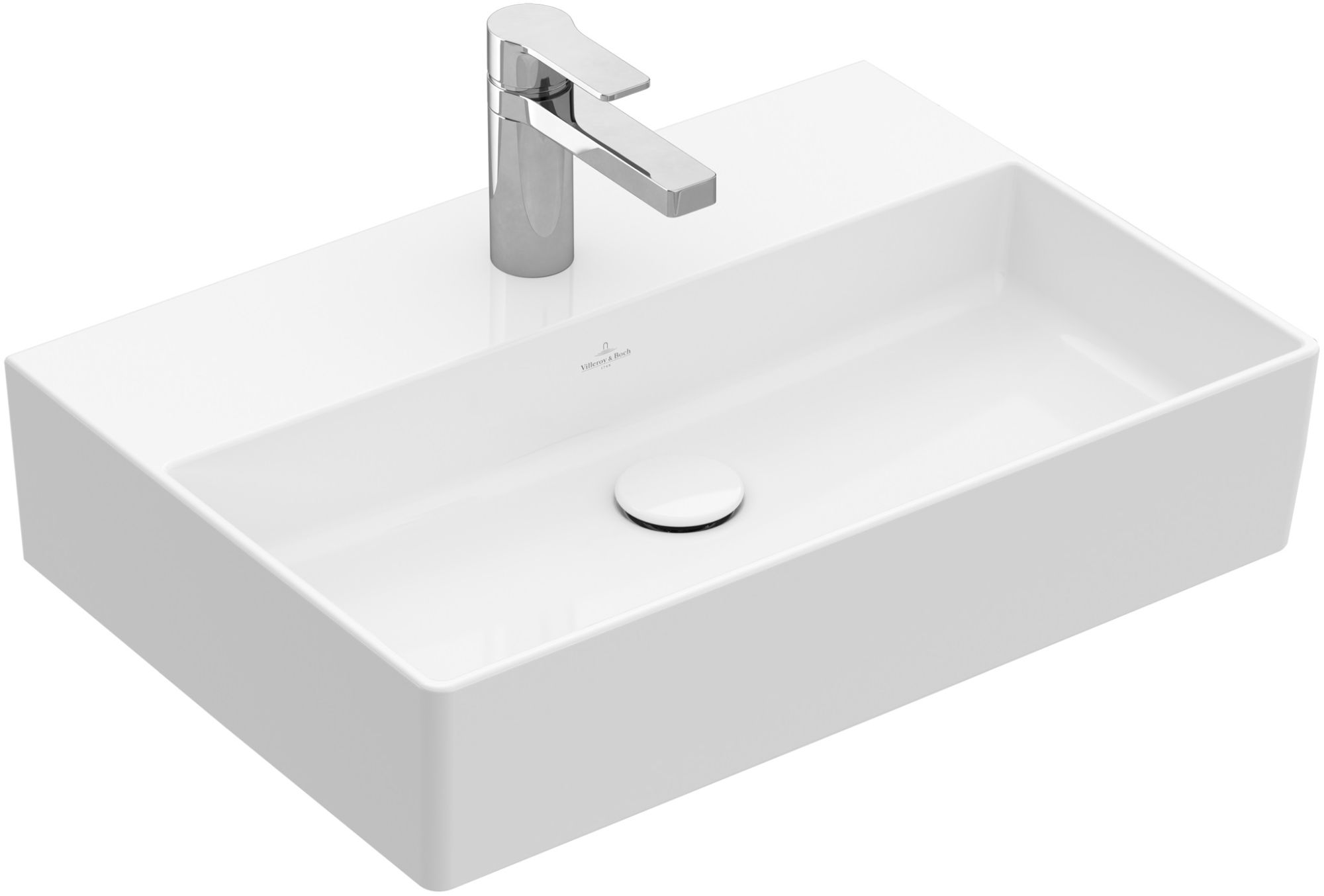 Villeroy & Boch Memento 2.0 lavabo 60x42 cm rectangulaire classique-de meuble blanc 4A226G01