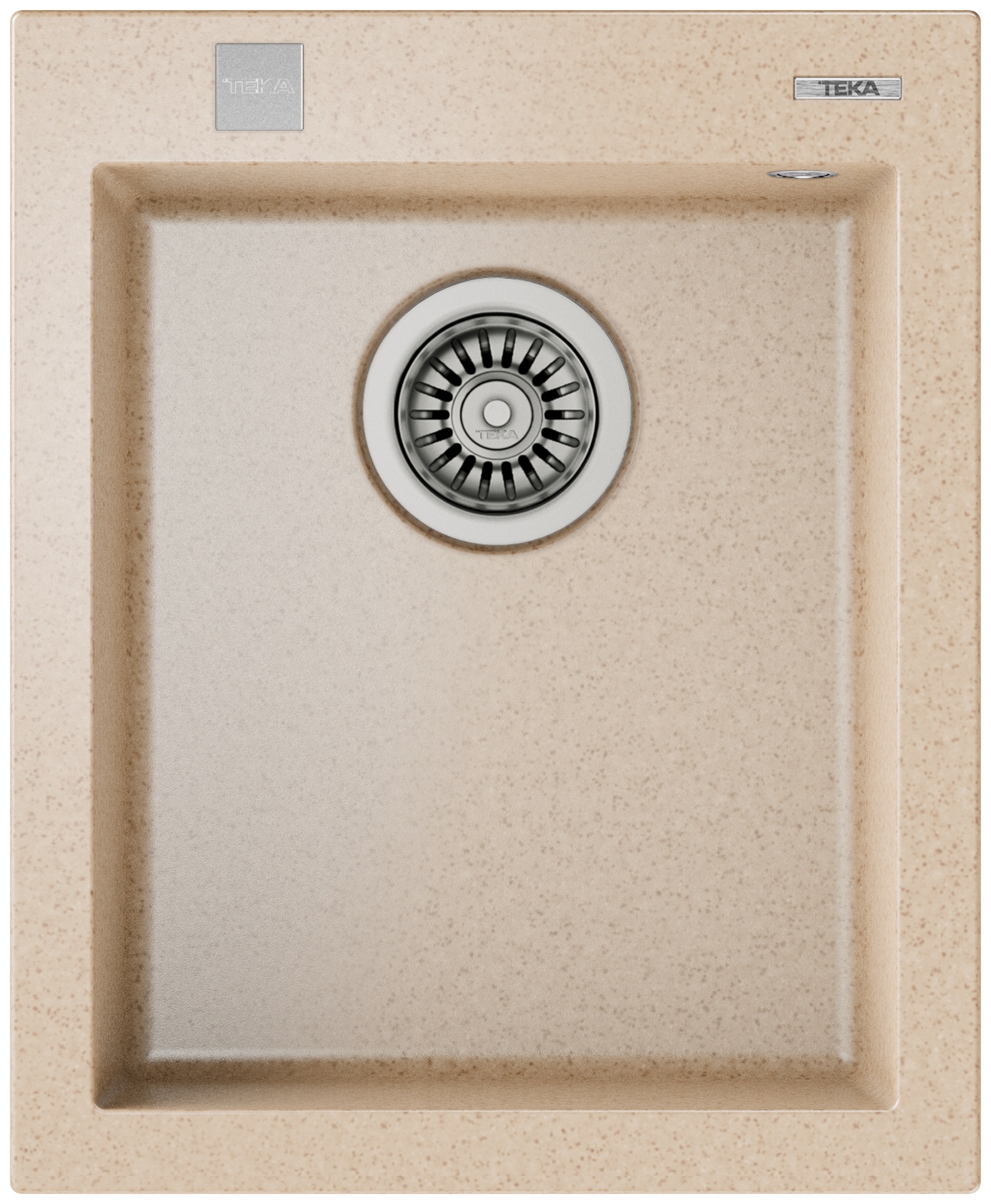 Teka Forsquare évier tegranit 50x41 cm beige 115230012