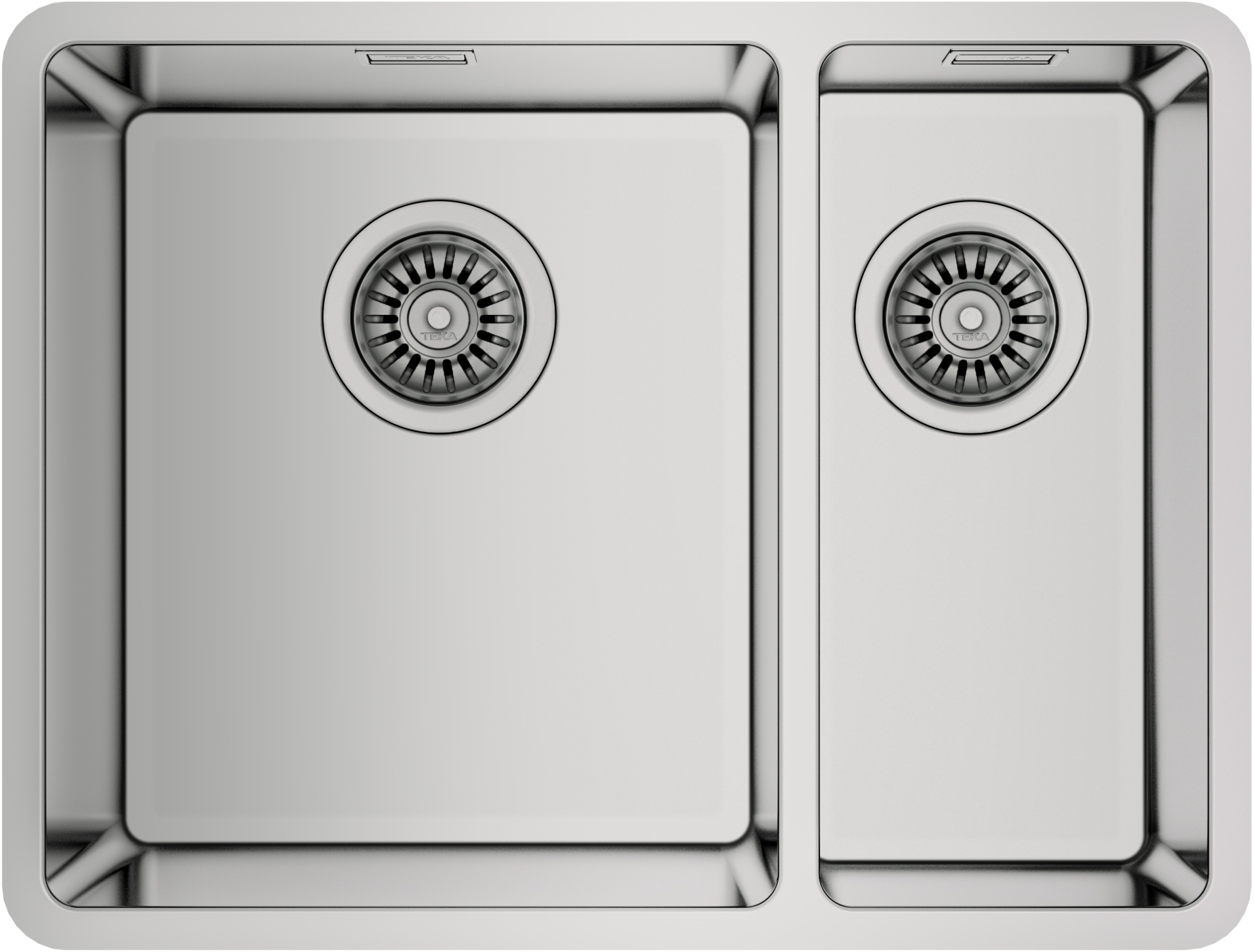 Teka Be Linea évier en acier inoxydable 58x44 cm 115030008