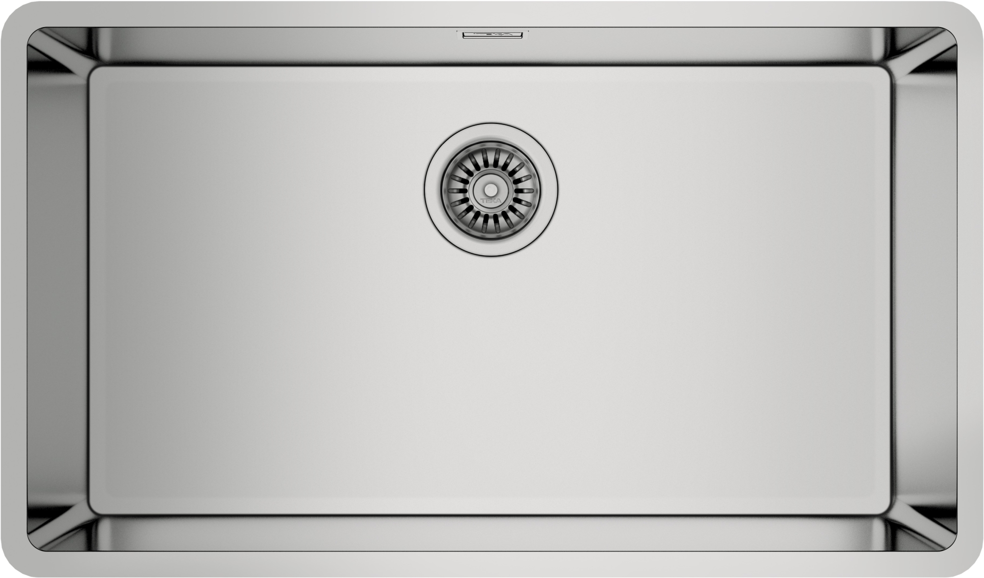 Teka Be Linea évier en acier inoxydable 75x44 cm acier 115000004