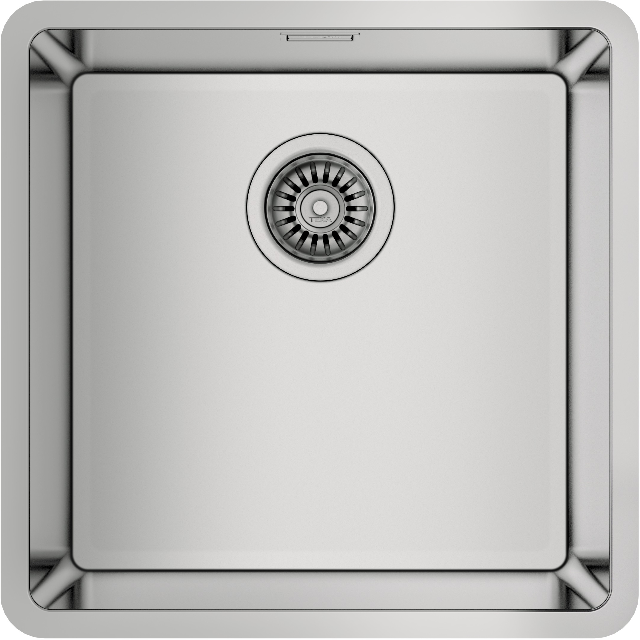 Teka Be Linea évier en acier inoxydable 44x44 cm acier 115000007