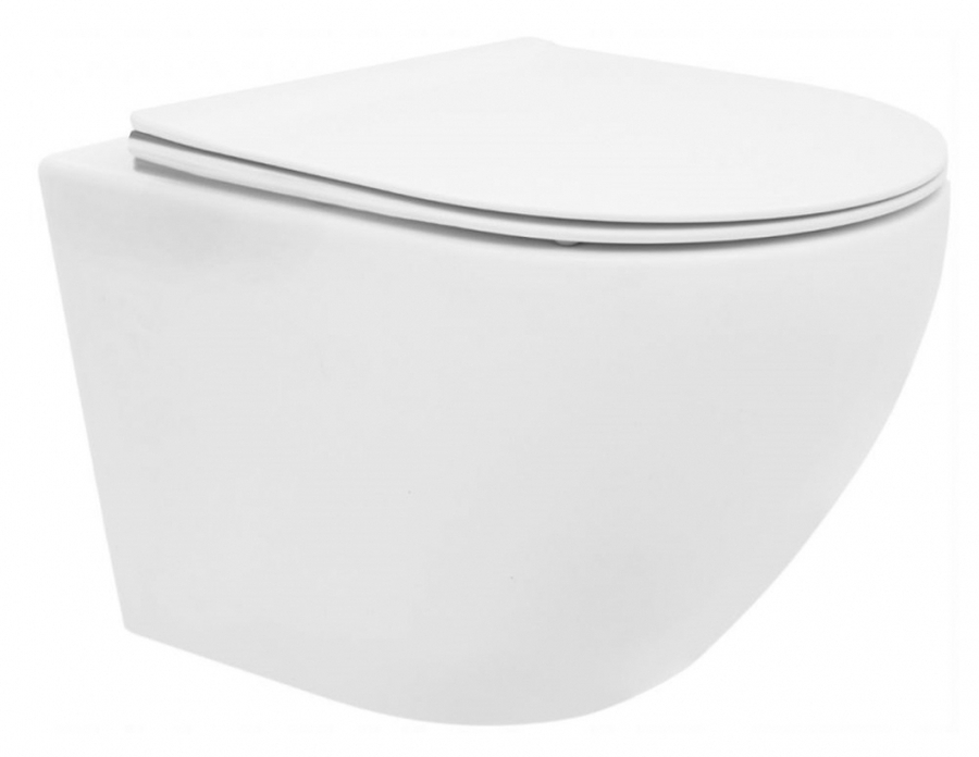 Rea Carlo Mini miska WC z deską wolnoopadającą REA-C2760