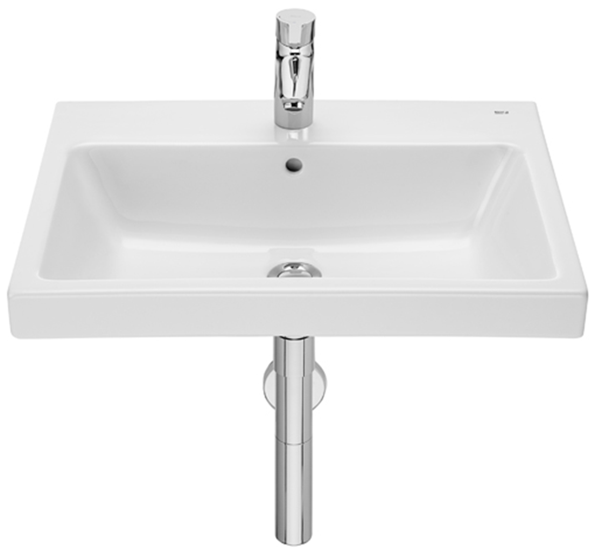 Roca Gap lavabo 60x46 cm rectangulaire classique blanc A3270M1000