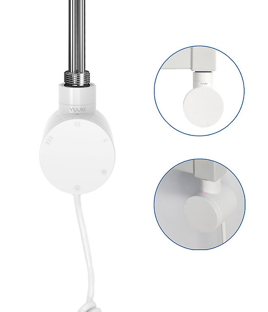 Instal Projekt Yuuki appareil de chauffage électrique 600 W noir YUUKI-06C2