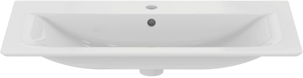 Ideal Standard Connect Air lavabo 84x46 cm rectangulaire classique-de meuble blanc brillant E027901