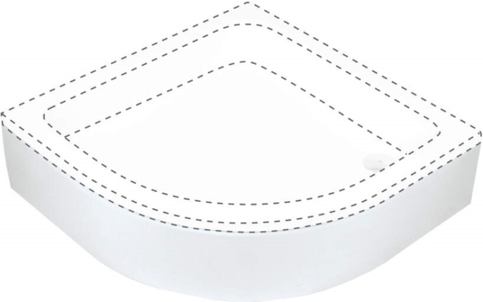 Deante Plus II habillage de receveur KTU_031O