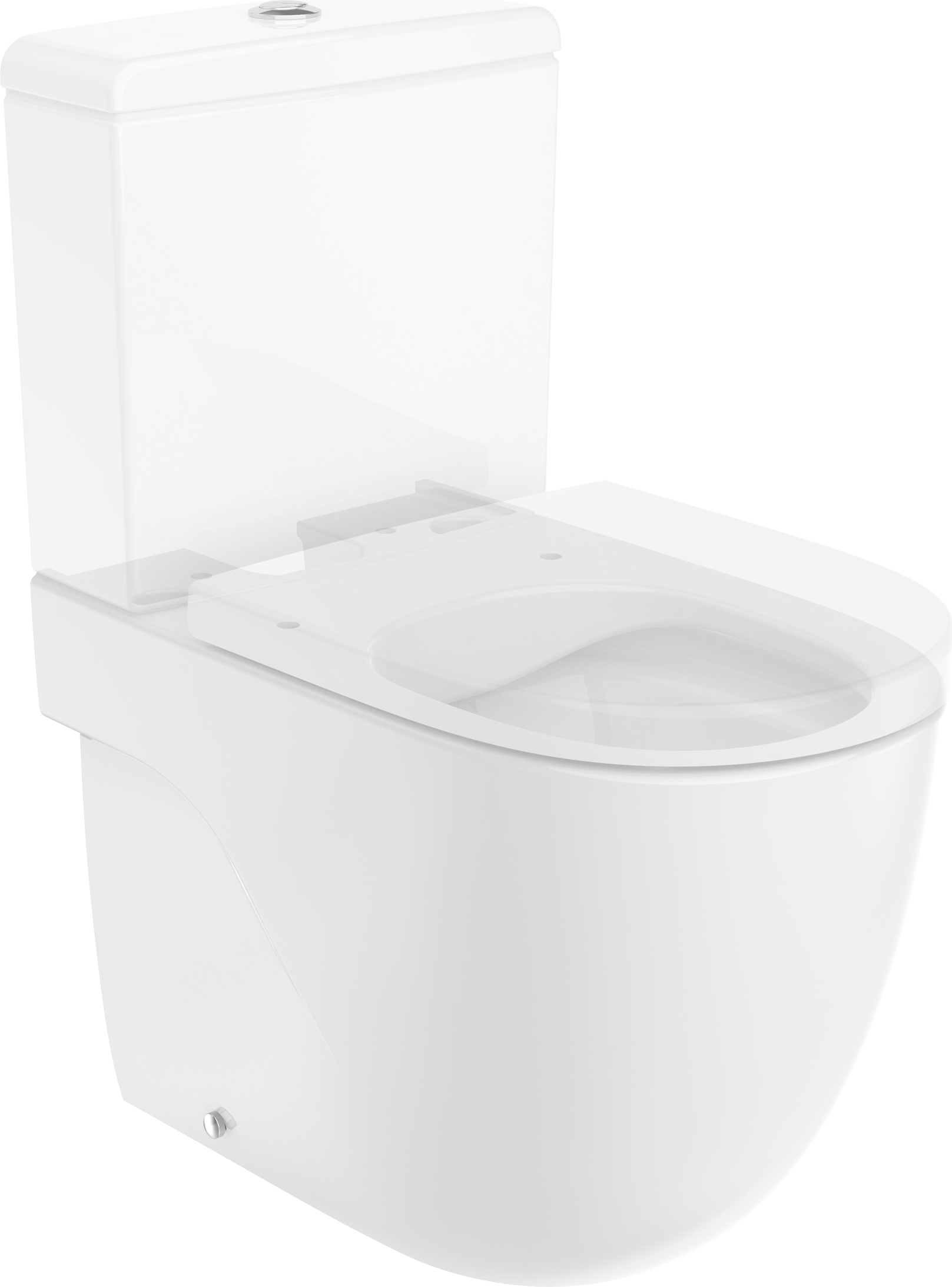 Roca Meridian cuvette de wc compacte blanc A34224L000