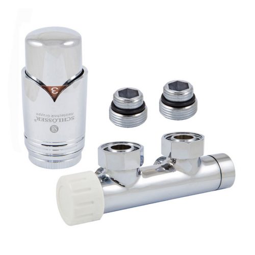 Schlosser tête thermostatique blanc 602100003