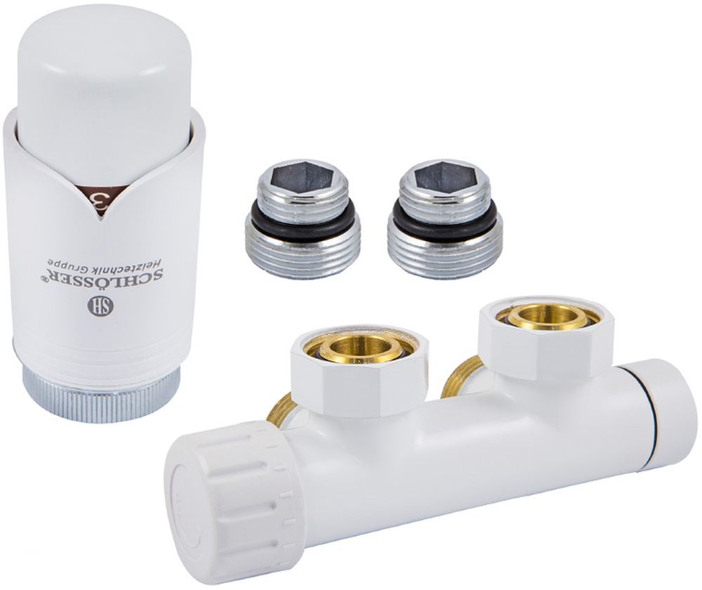 Schlosser kit de raccordement blanc 612100003