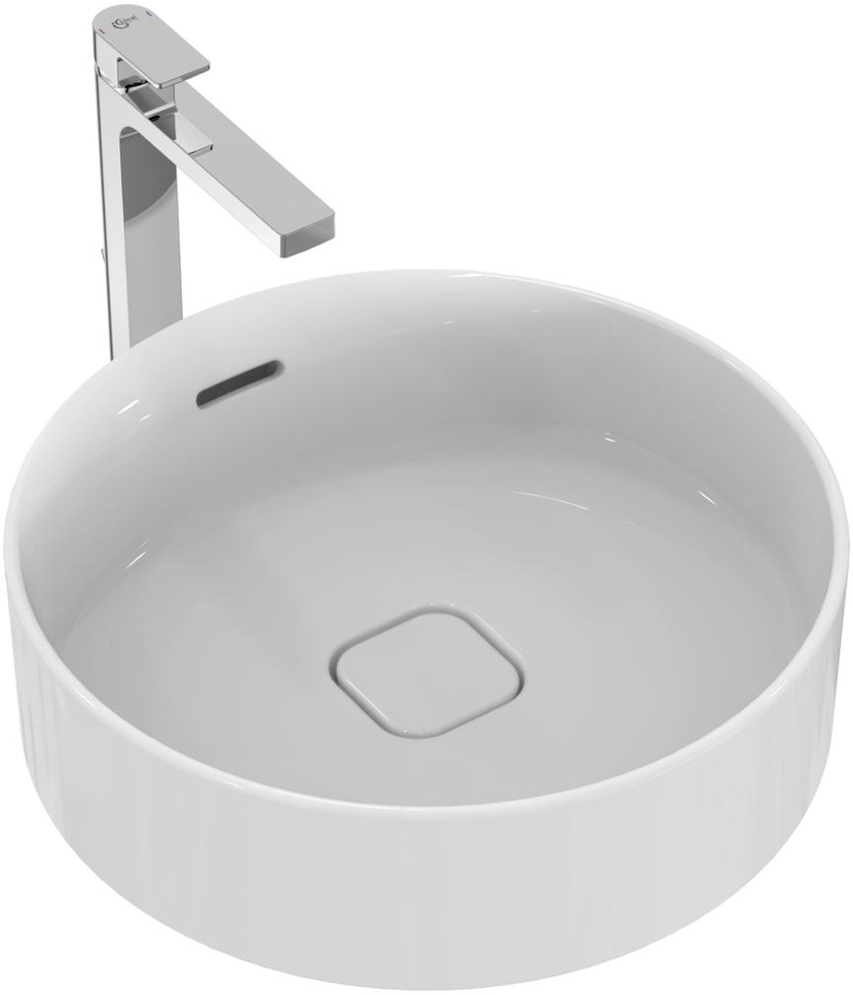 Ideal Standard Strada II lavabo 45x45 cm ronde à poser blanc T296101