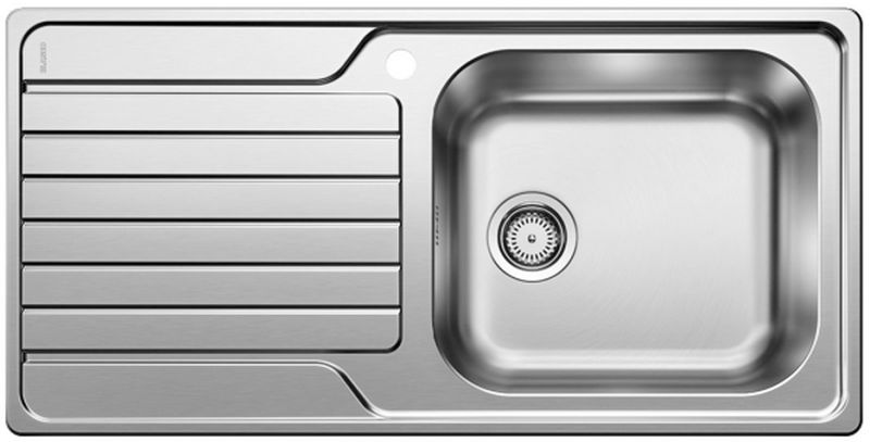 Blanco Dinas XL 6 S évier en acier inoxydable 100x50 cm acier 524254