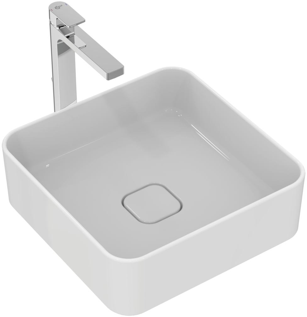 Ideal Standard Strada II lavabo 40x40 cm carrée à poser blanc T296201