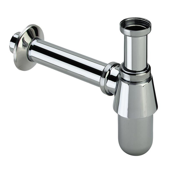 Viega siphon de lavabo en bouteille chrome 100674