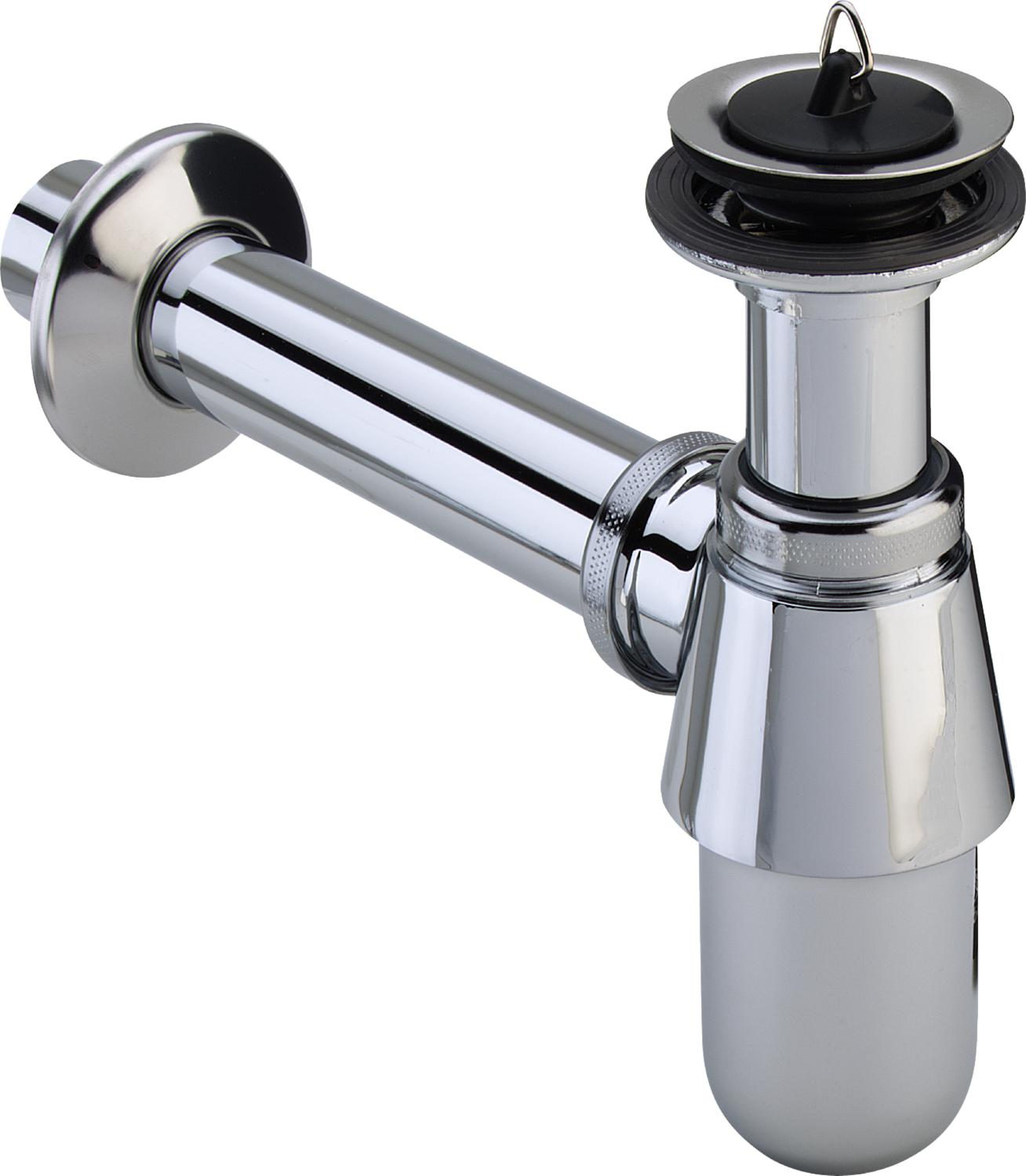 Viega siphon de lavabo en bouteille chrome 102845