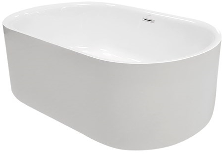 Kerasan Nolita baignoire autoportante 145x78 cm ovale blanc 535001