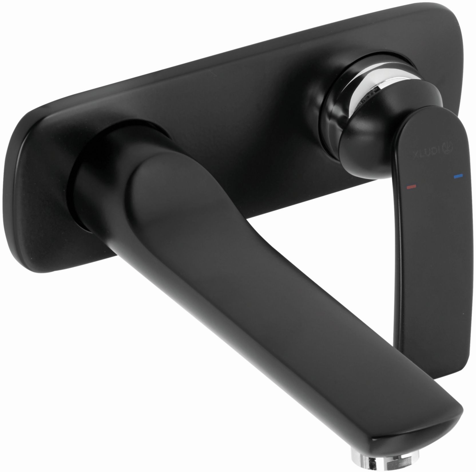 Kludi Balance mitigeur de lavabo encastrée noir 522468775