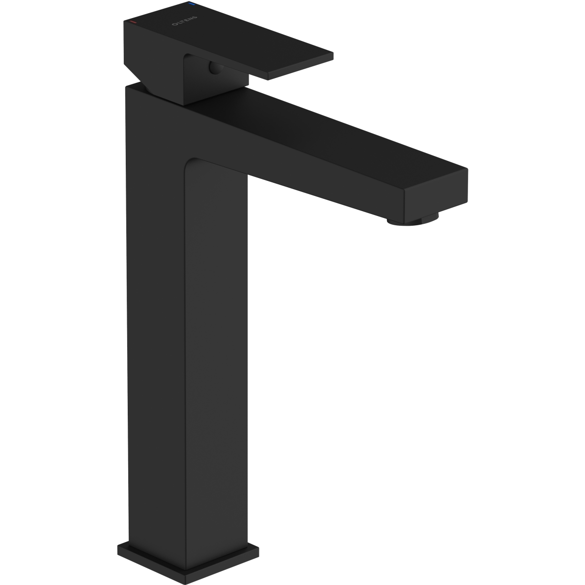 Oltens Gota mitigeur de lavabo sur pied noir mat 32401300