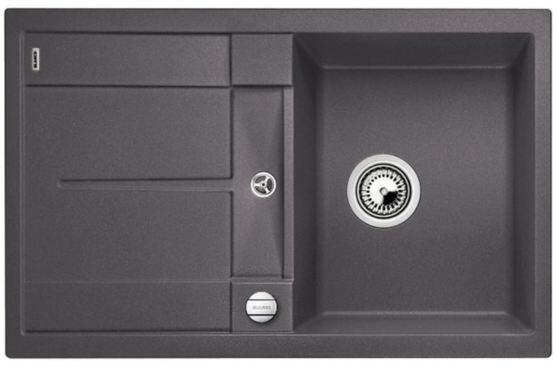 Blanco Metra 45 S évier en granit 78x50 cm gris/graphite/onyx 518868