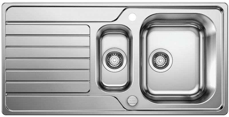 Blanco Dinas 6 S évier en acier inoxydable 100x50 cm acier 523379