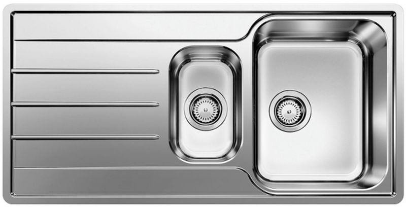 Blanco Lemis 6 S-IF évier en acier inoxydable 100x50 cm acier 523032