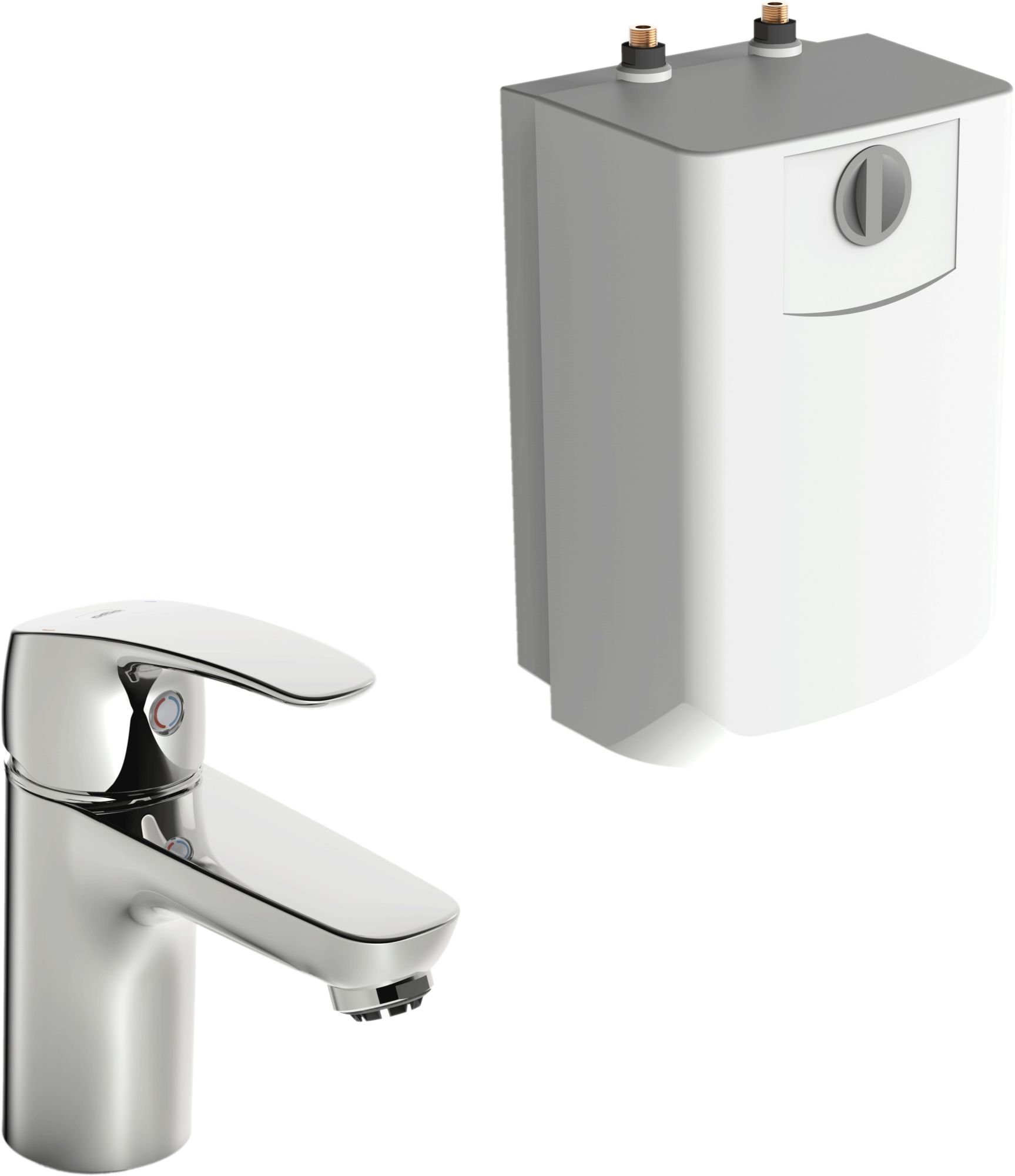 Oras Safira mitigeur de lavabo sur pied chrome 1003F