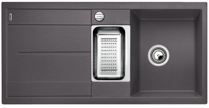 Blanco Metra 6 S évier en granit 100x50 cm gris/graphite/onyx 518877
