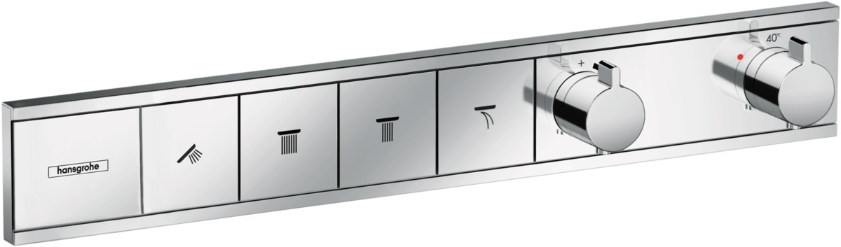 Hansgrohe RainSelect mitigeur bain-douche encastrée avec thermostat chrome 15382000