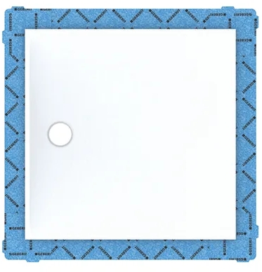 Geberit Setaplano panneau pour douches sans receveur 100x90 cm blanc 154.271.11.1