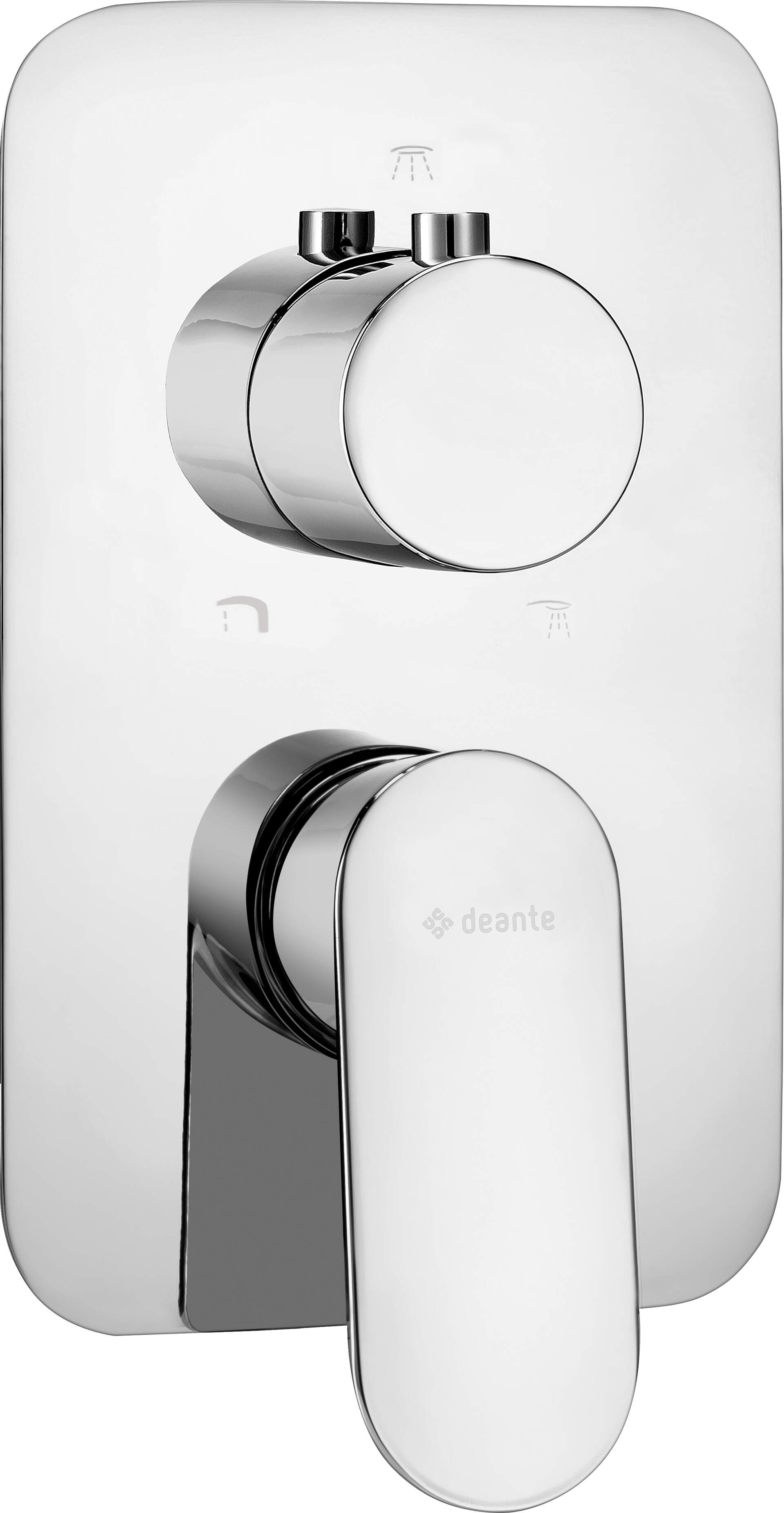 Deante Alpinia mitigeur bain-douche encastrée chrome BXY_0GAM