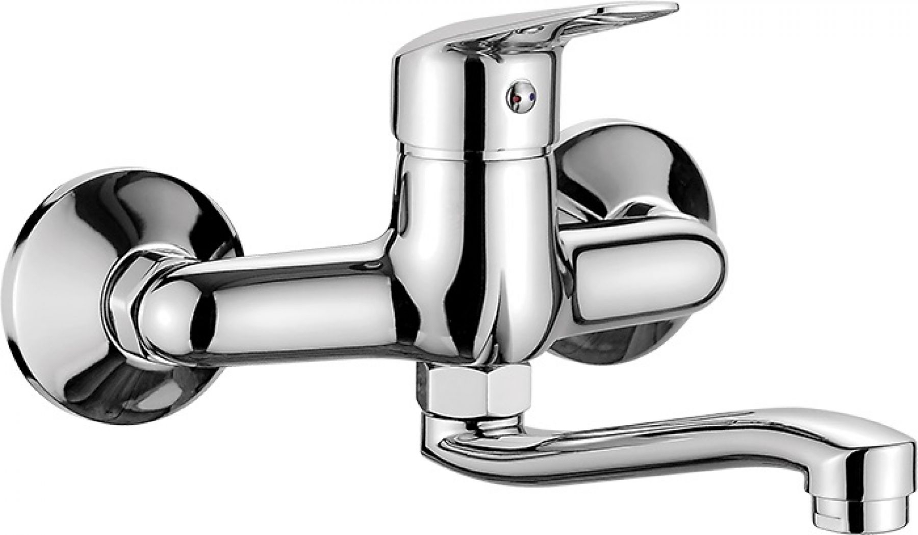 Deante Neo Boro mitigeur de lavabo murale chrome BMO_050M